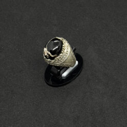 Alternative view of خاتم فضة عيار 925 بحجر اليسر مقاس 18