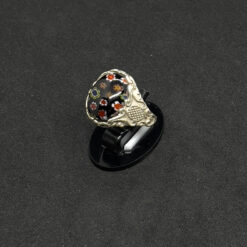 Alternative view of خاتم فضة عيار 925 بحجر لامور مقاس 25