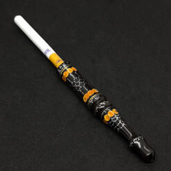 Alternative view of مبسم أبانوس بالمعدن وحجر الكهرمان