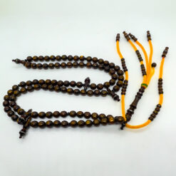 Alternative view of سبحة يسر دهبي معتق تيجاني 100 حبة - 10 مم