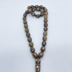 Alternative view of سبحة كوك بالمعدن ومرايات بيضاء 33 حبة - 10 مم