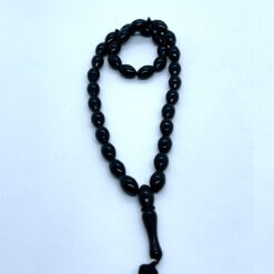 Alternative view of سبحة كوك أسود سادة 33 حبة - 8 مم